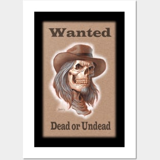 Wanted- outlaw Zombie Posters and Art